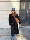 Alva oversized frakke - Sort