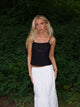 Bente blondetop - Sort