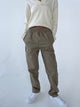 Zuri bukser med striber - Kaki/beige