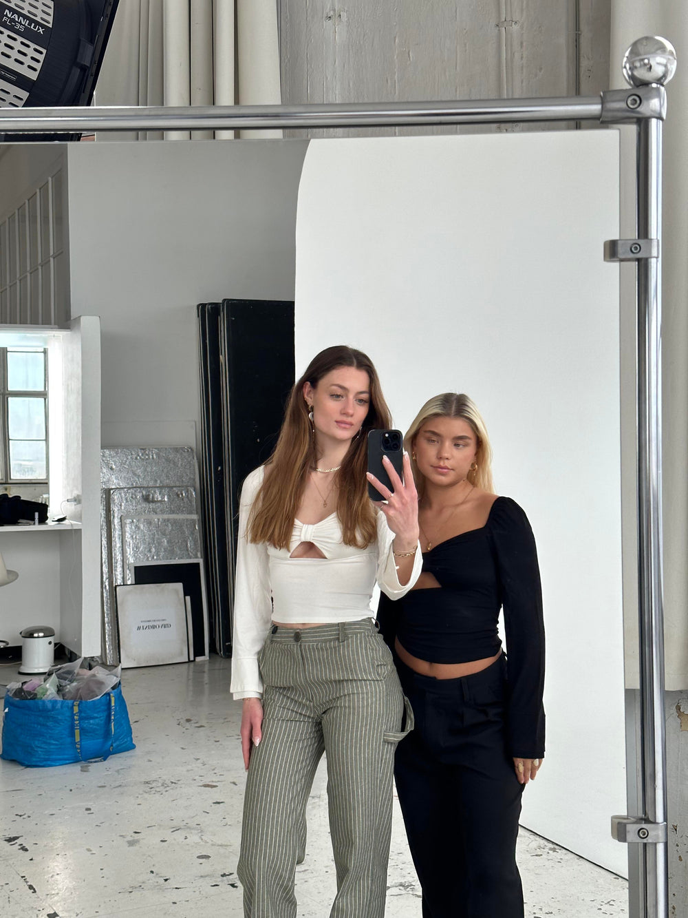 Harlow bluse - Off-white