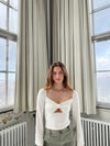 Harlow bluse - Off-white