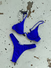 Kanvas bikini - Blå