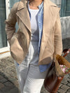 Katya kort trenchcoat - Beige
