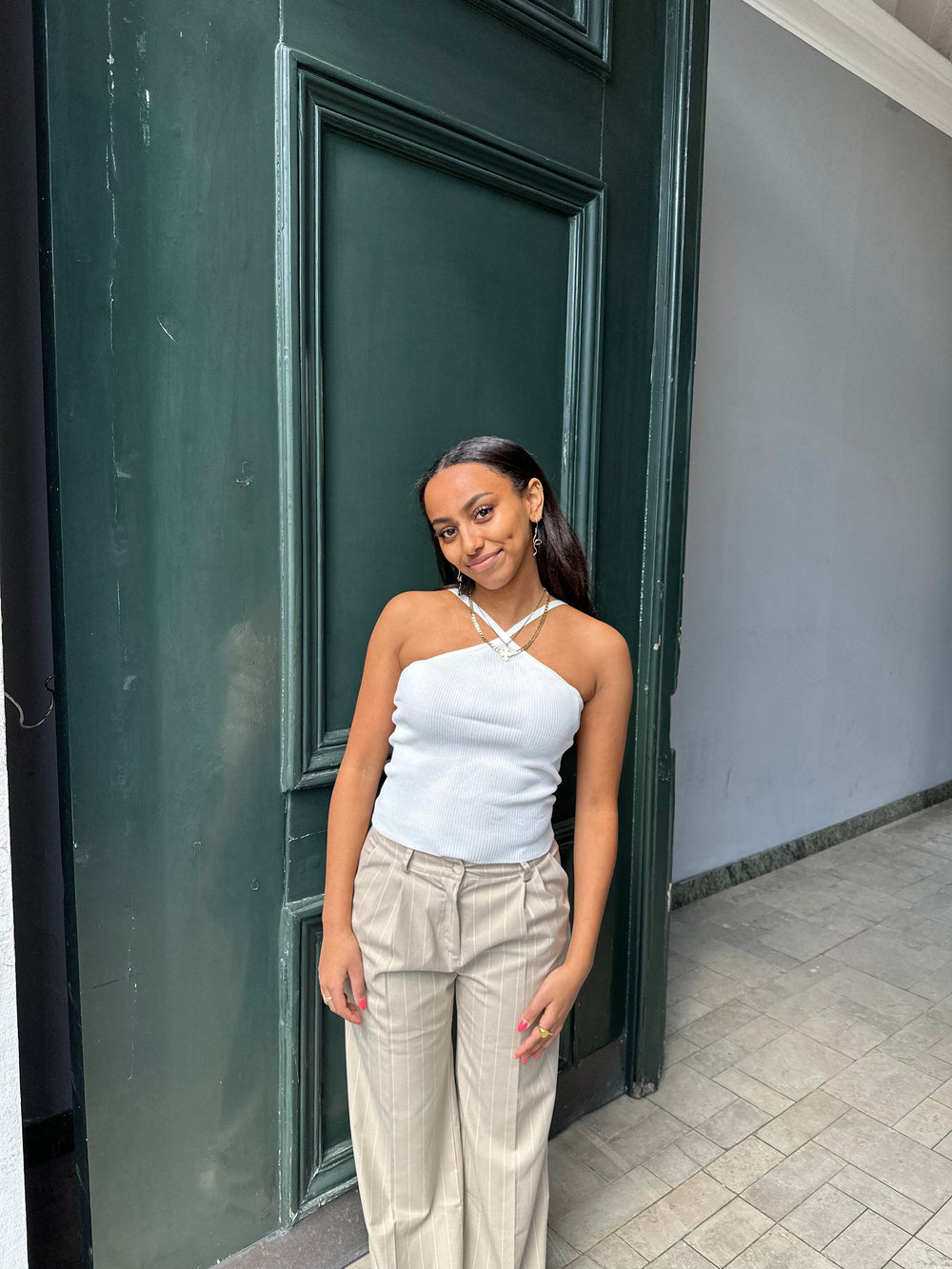 Clarissa top - Hvid