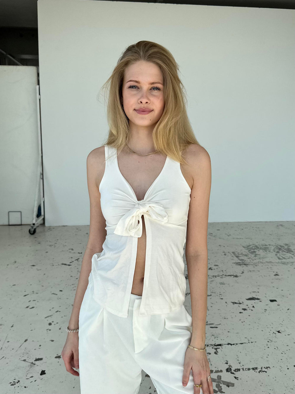 Barbara top - Hvid