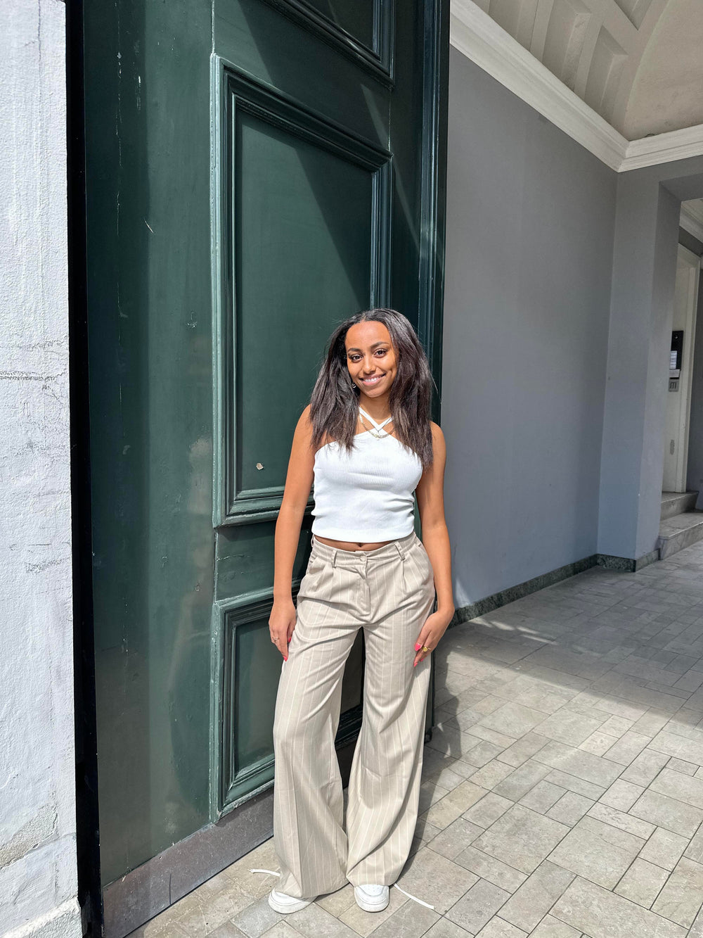 Clarissa top - Hvid