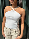 Clarissa top - Hvid