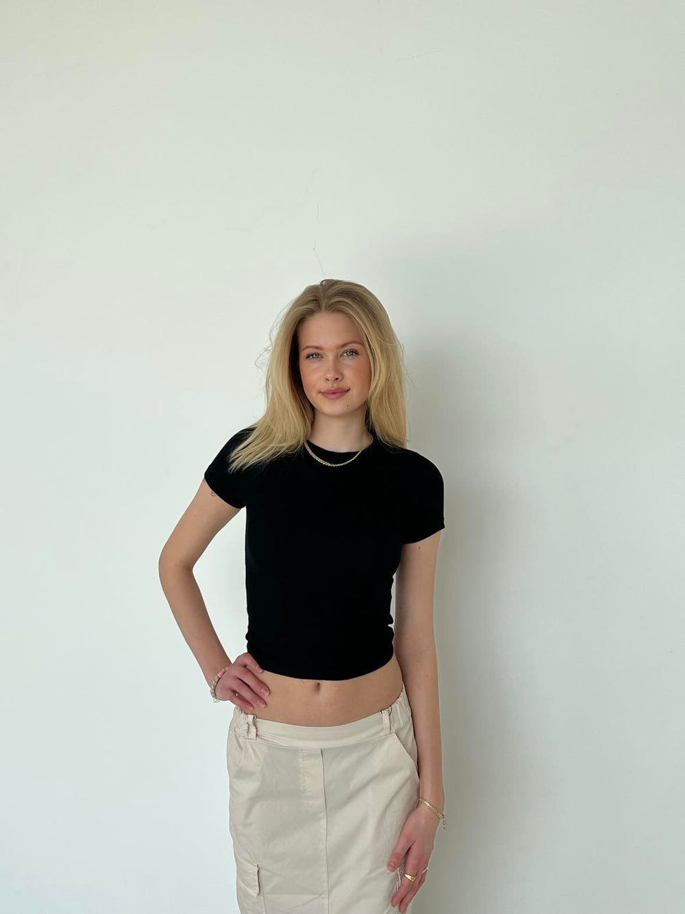 Anna Olympia t-shirt - Sort