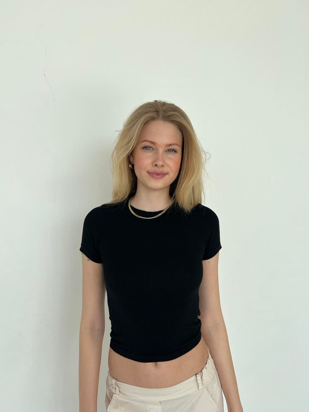 Anna Olympia t-shirt - Sort