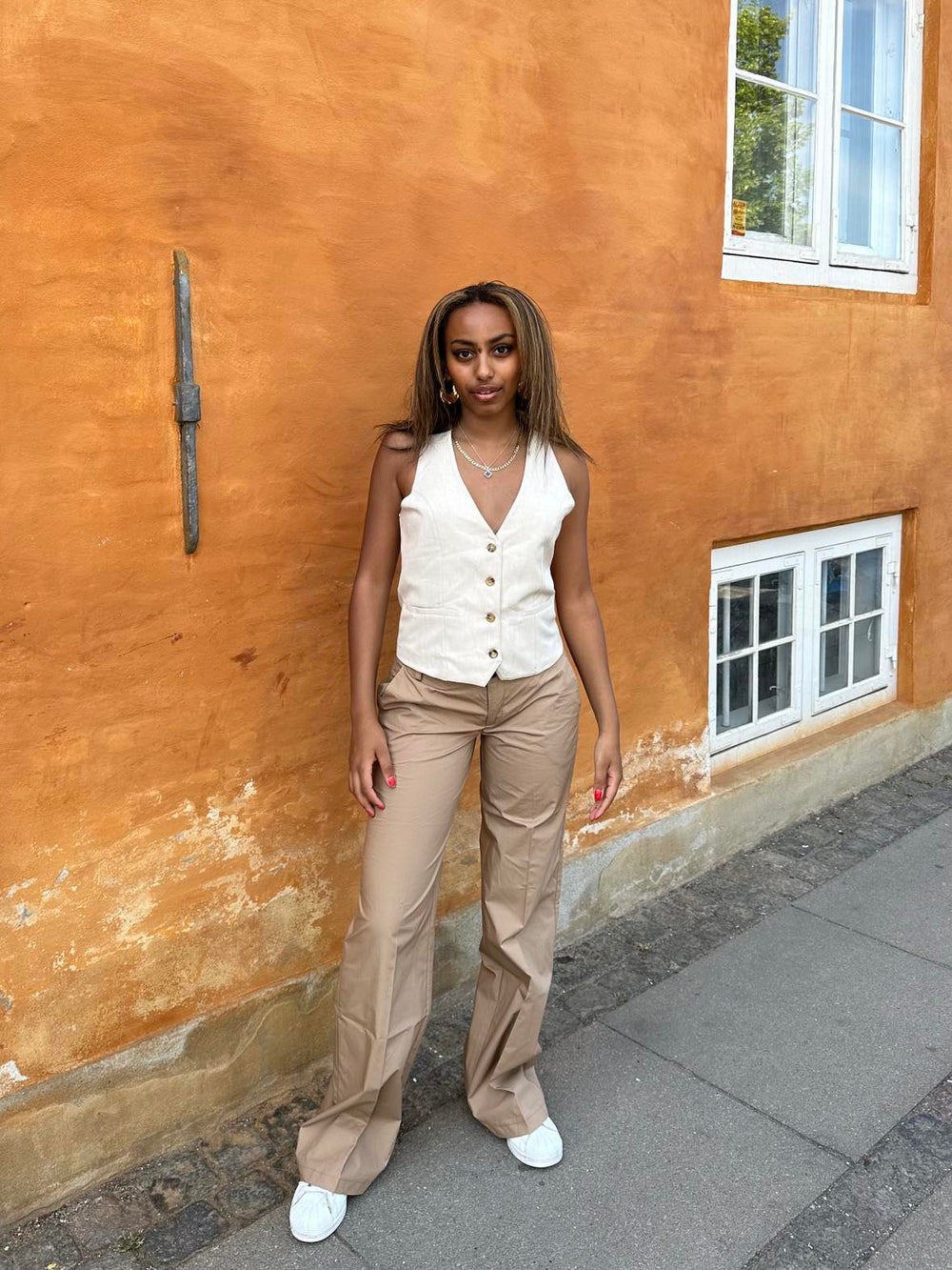 Sisatta Bukser - Camel beige