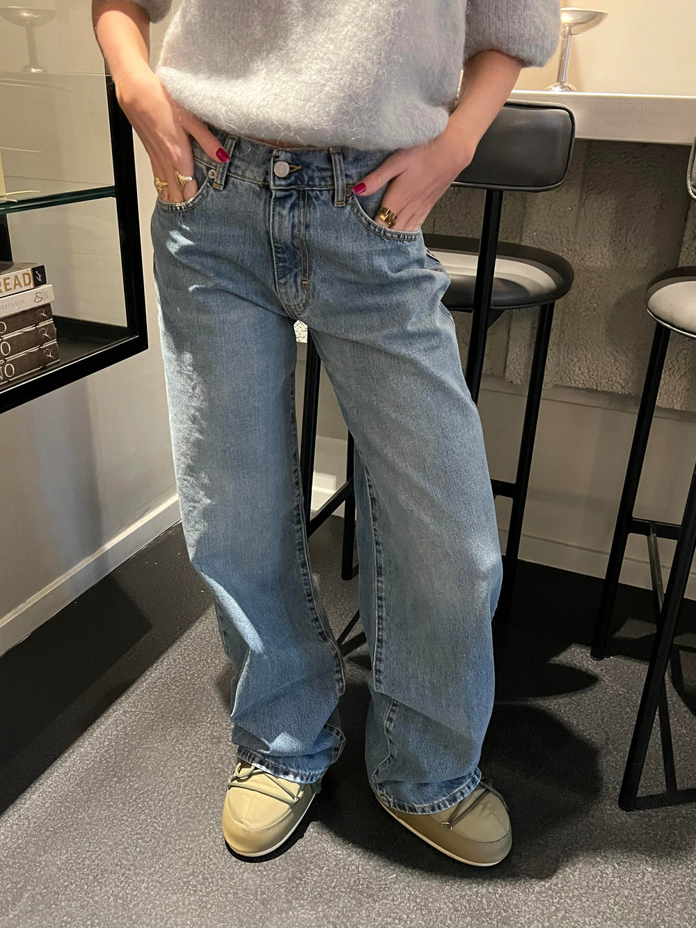 Samara jeans - Blå denim