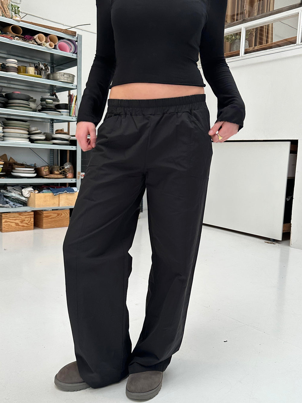 Tiff trackpants - Sort