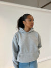 Anelise hoodie - Grå melange