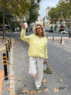 Jamilla mohair cardigan - Gul