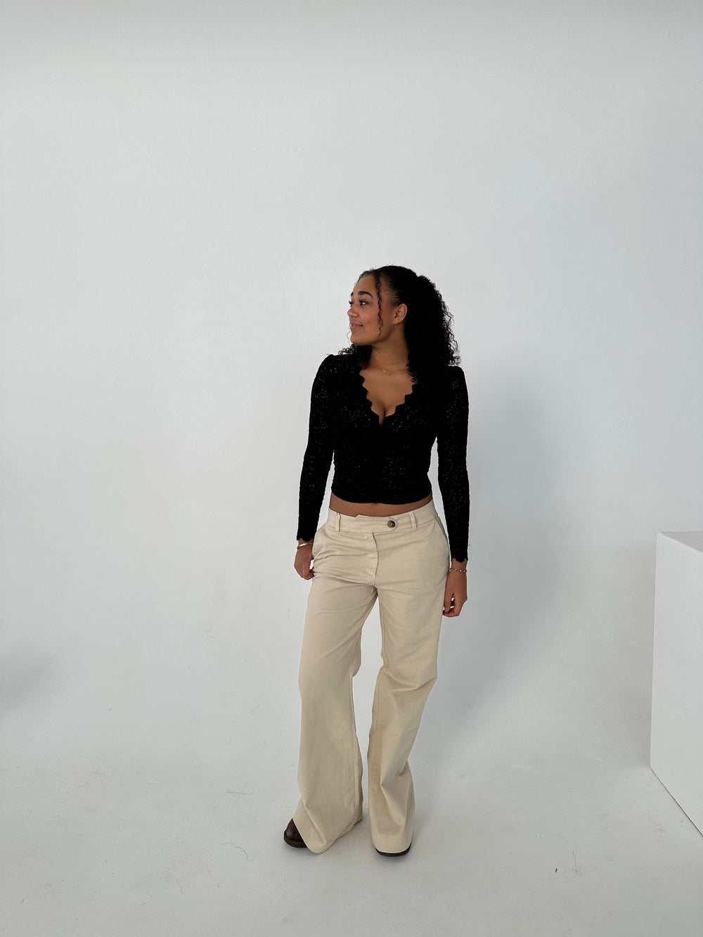 Romey bukser - Beige