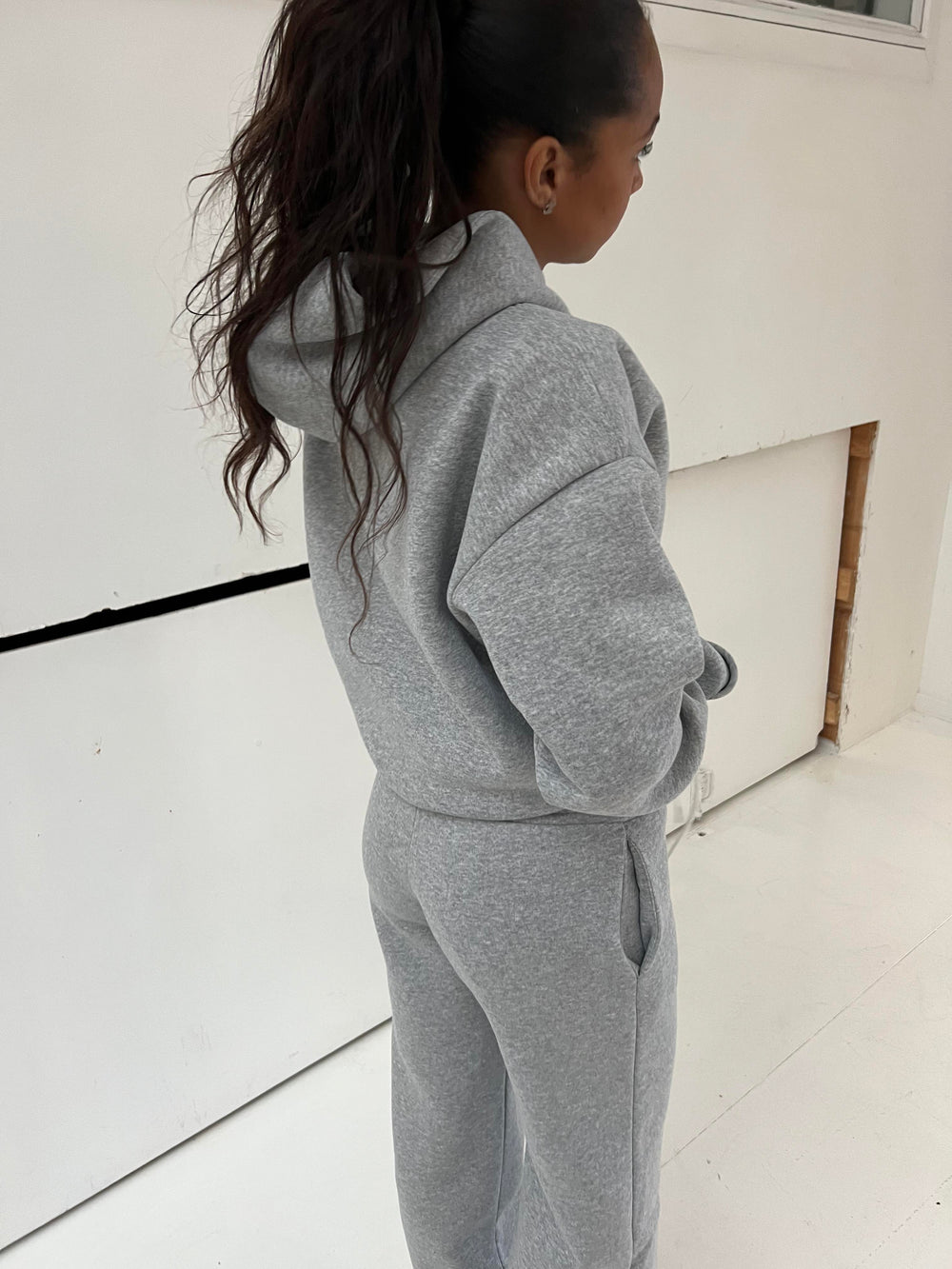 Anelise sweatpants - Grå melange