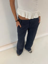 Herringbone bukser - Navy