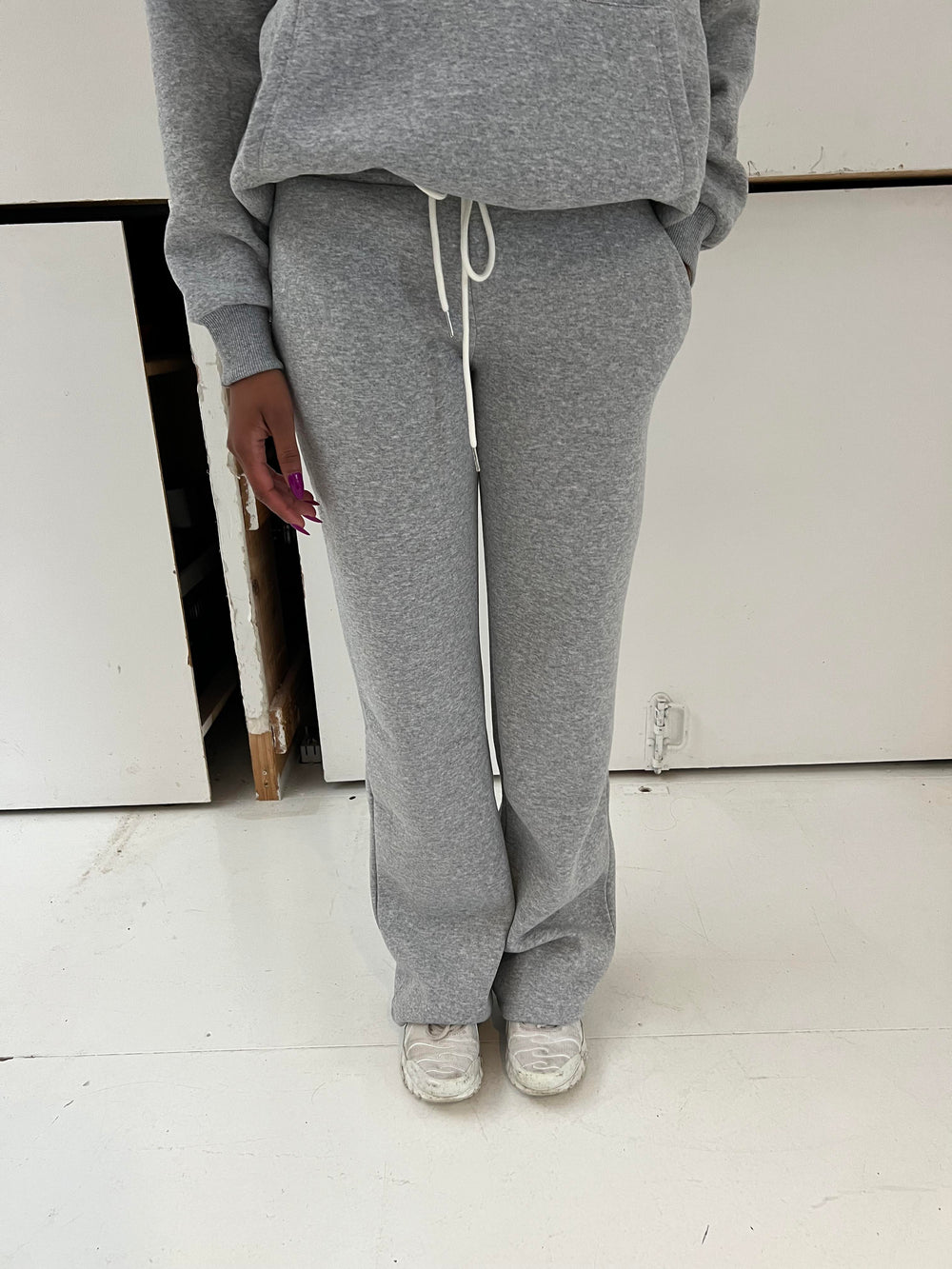 Anelise sweatpants - Grå melange