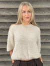 Elise t-shirt strik - Beige