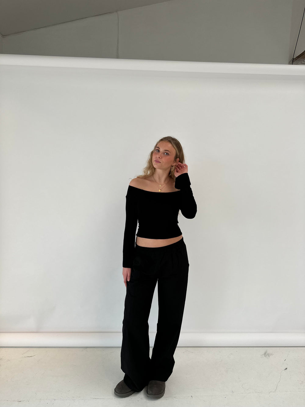 Tiff trackpants - Sort