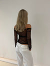 Galia bluse - Sort