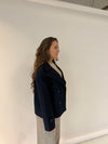 Catinka kort trenchcoat - Navy