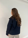Catinka kort trenchcoat - Navy