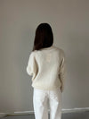 Sierra striktrøje - Off-white
