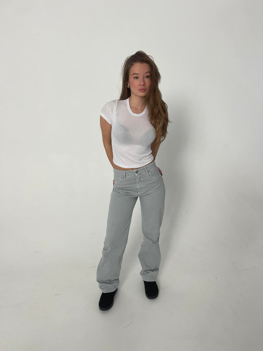 Josie jeans - Lysegrå