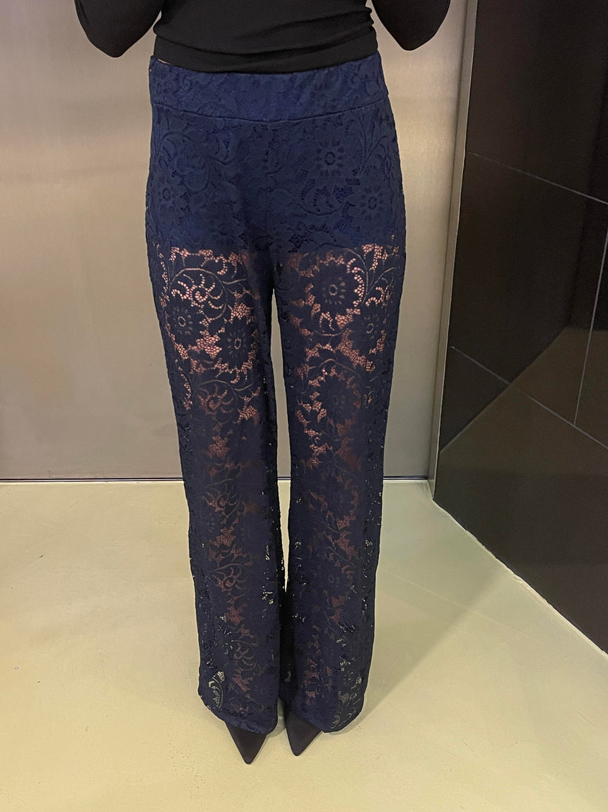 Marla blonde bukser - Navy