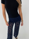 Marla blonde bukser - Navy