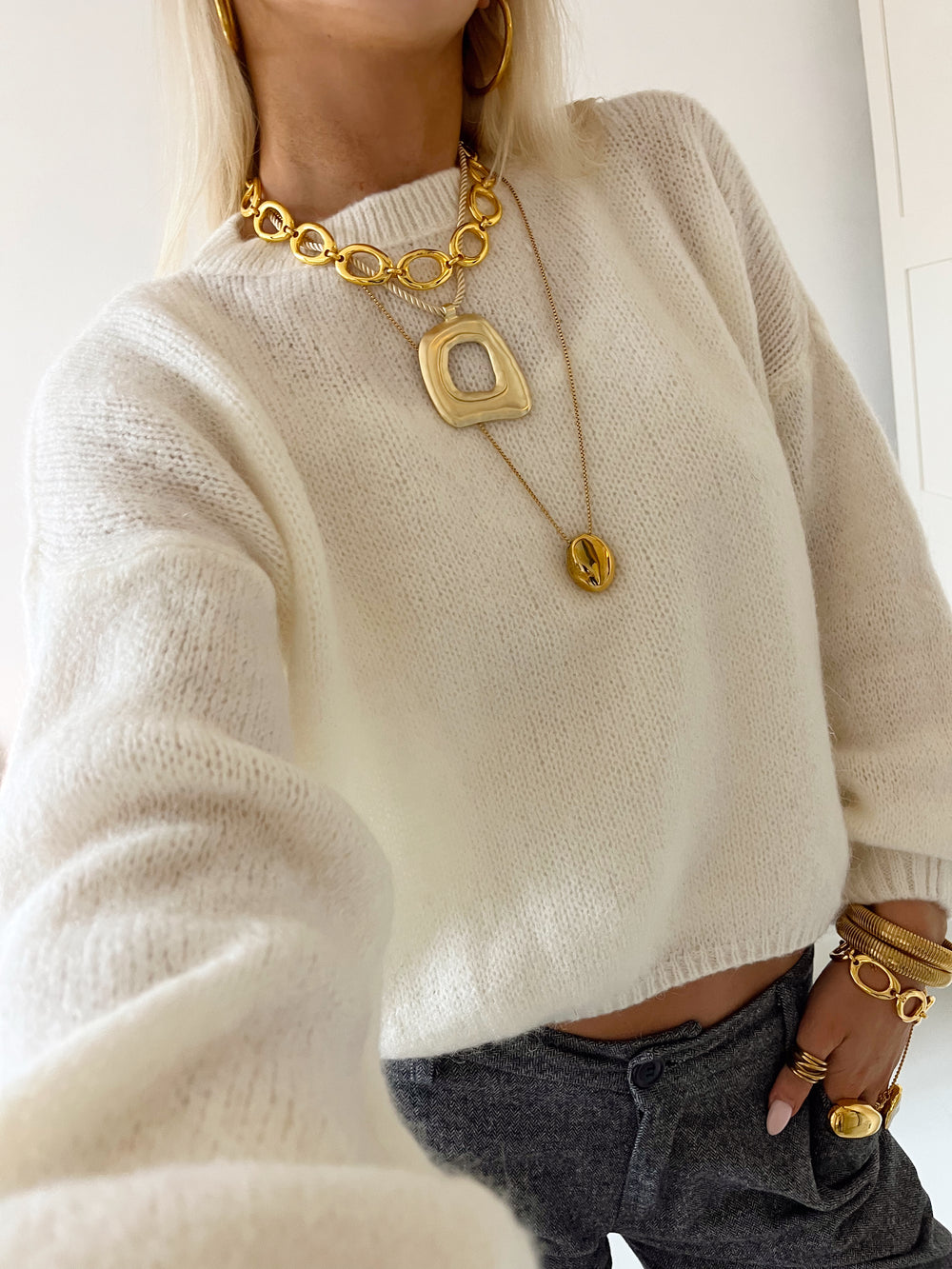 Miti strik - Off white