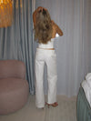 Uma suitbukser - Hvid