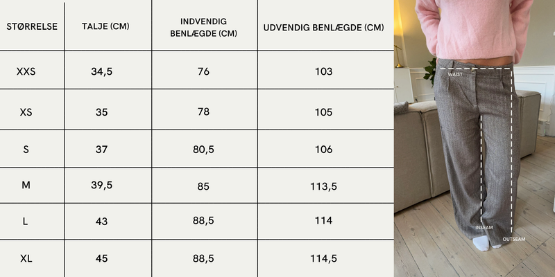 Størrelsesguide