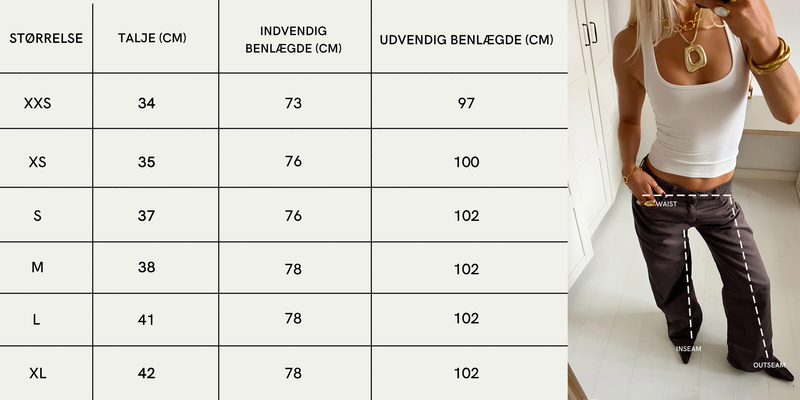 Størrelsesguide