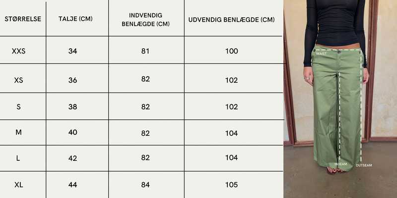 Størrelsesguide