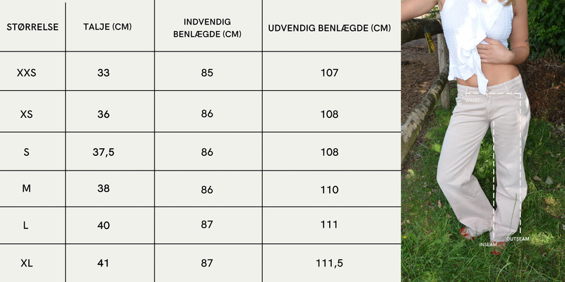 Størrelsesguide