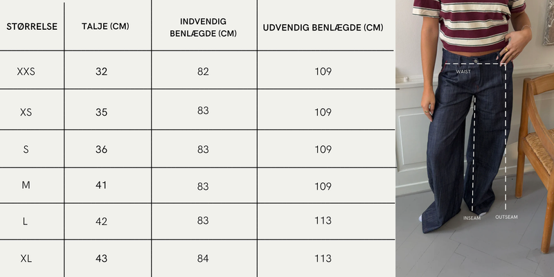 Størrelsesguide