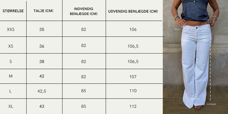 Størrelsesguide