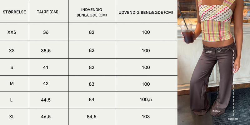 Størrelsesguide