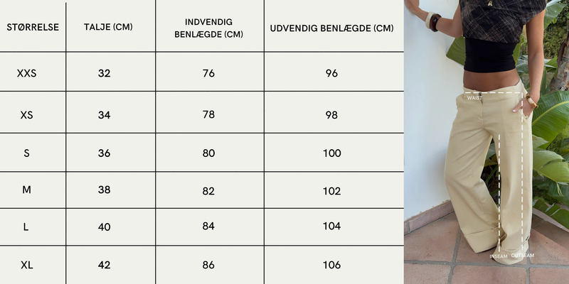 Størrelsesguide