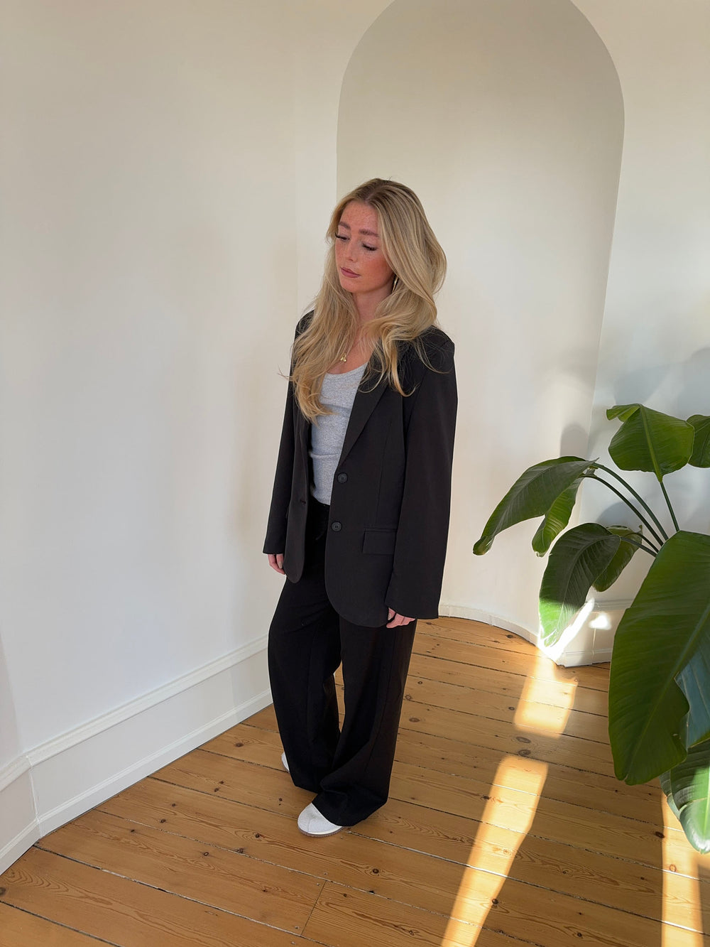 Epsilia oversized blazer - Sort