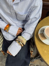 Lykke chunky armbånd - Off white