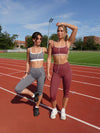 Elevate capri leggings - Berry
