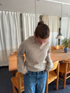 Molly striktrøje - Beige