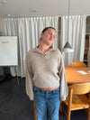 Molly striktrøje - Beige