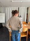 Molly striktrøje - Beige