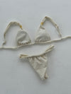 Bruna glimmer bikini - Beige