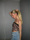 Kimberly corsettop - Leopard