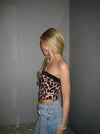 Kimberly corsettop - Leopard